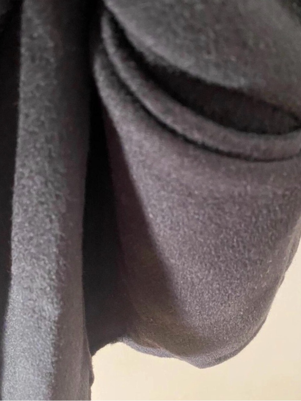 Isabel Marant black wool and cashmere wrap coat 34 - Picture 4 of 5